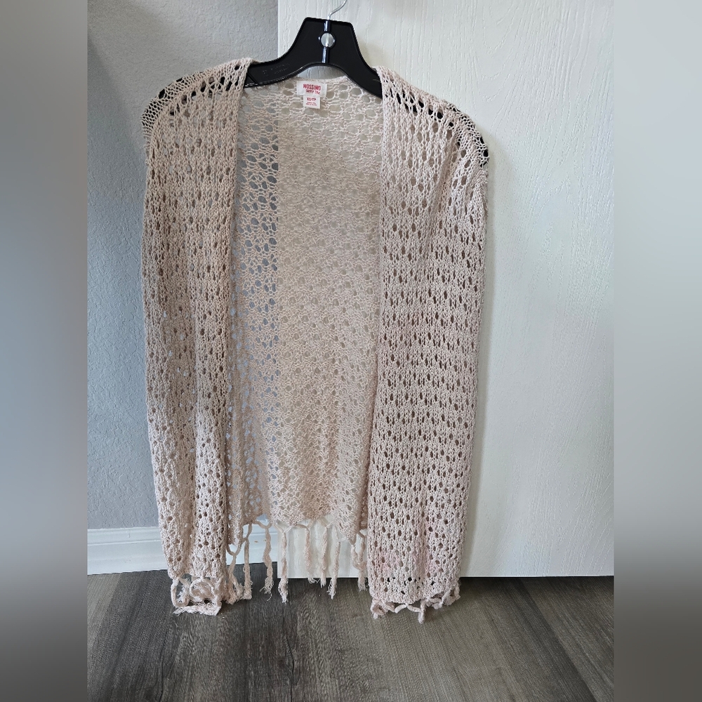 Mossimo Supply Co Cream Cardigan Sweater